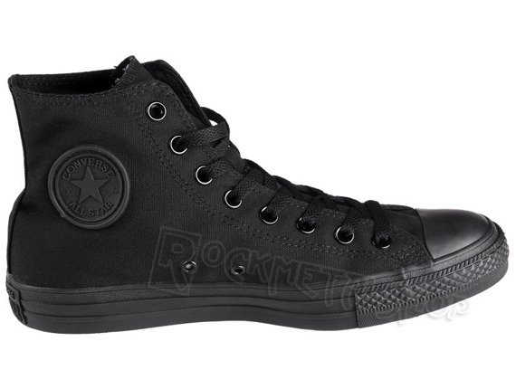 trampki CONVERSE - CHUCK TAYLOR ALL STAR HI BLACK MONOCHROMO