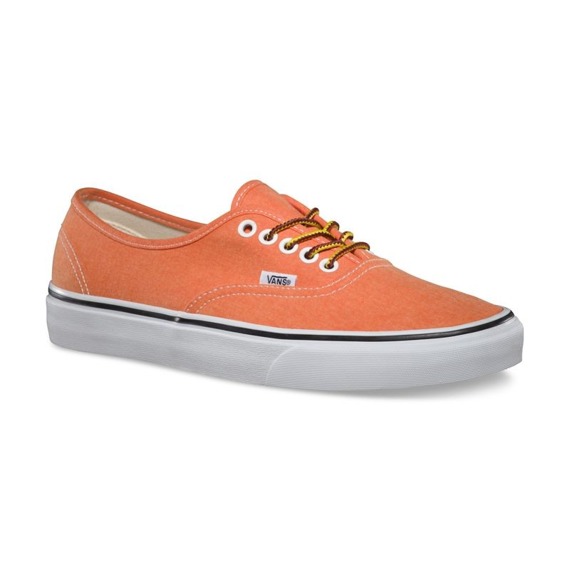 trampki VANS - AUTHENTIC WASHED VIBRANT ORANGE