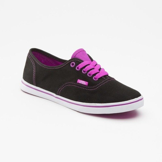 trampki damskie VANS  - AUTHENTIC LO PRO BLACK PURPLE