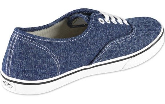 trampki damskie VANS  - AUTHENTIC LO PRO CHEETAH DARK DENIM