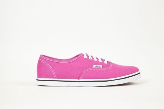 trampki damskie VANS - AUTHENTIC LO PRO FUCHSIA RED TRUE WHITE