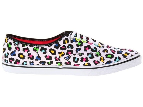 trampki damskie VANS - AUTHENTIC LO PRO NEON LEOPARD/TRUE WHITE