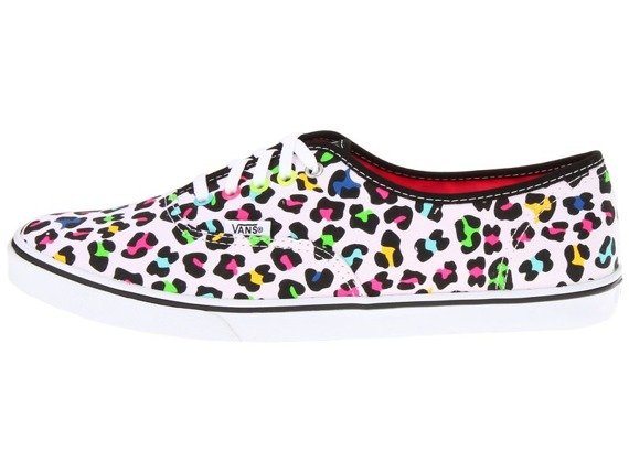 trampki damskie VANS - AUTHENTIC LO PRO NEON LEOPARD/TRUE WHITE