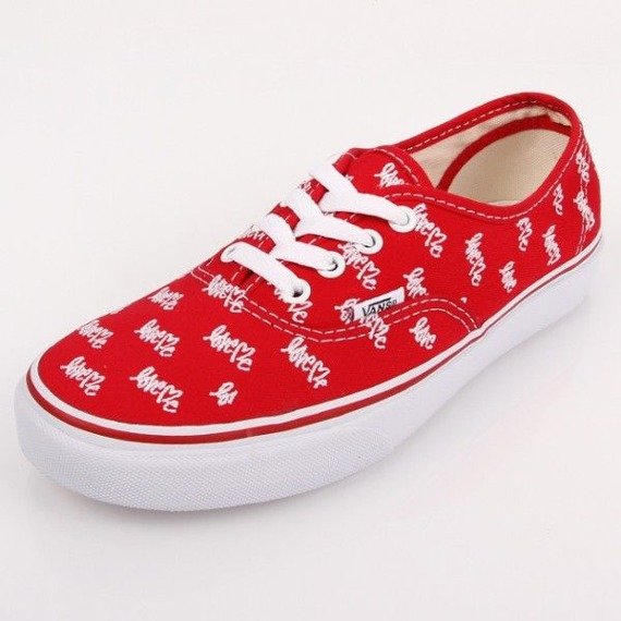 trampki damskie VANS  - AUTHENTIC LOVE ME RED