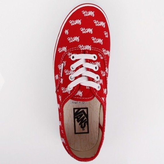 trampki damskie VANS  - AUTHENTIC LOVE ME RED