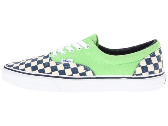 trampki damskie VANS - ERA VAN DOREN CHECKER/GREEN