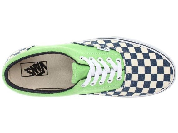 trampki damskie VANS - ERA VAN DOREN CHECKER/GREEN