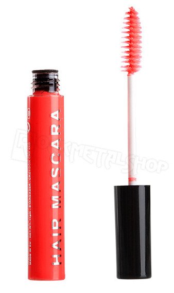 tusz do włosów (NEON HAIR MASCARA) kolor CZERWONY (RED)