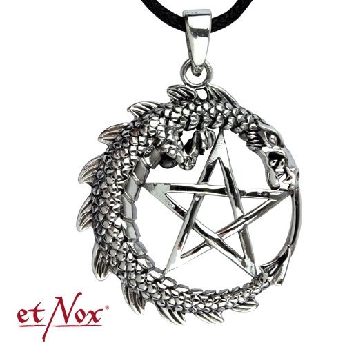 wisior DRAGON PENTAGRAM