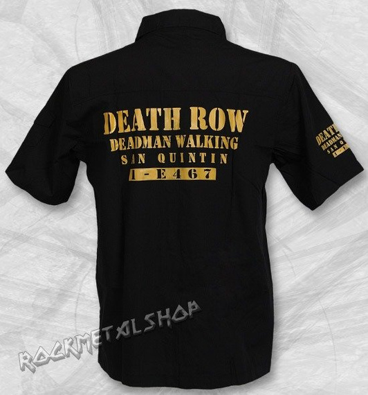 workshirt DEATH ROW black 