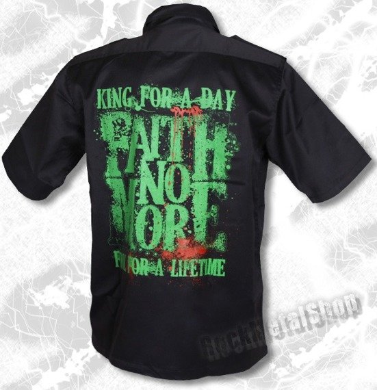 workshirt FAITH NO MORE - KING FOR A DAY, FOOL FOR A LIFETIME  (sz)