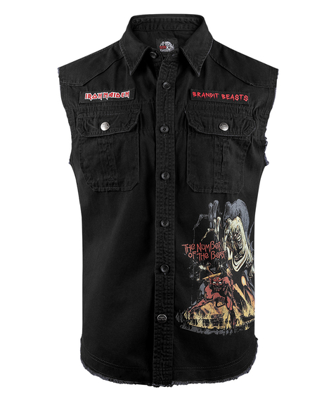 workshirt IRON MAIDEN VINTAGE SHIRT NOTB SLEEVELESS 