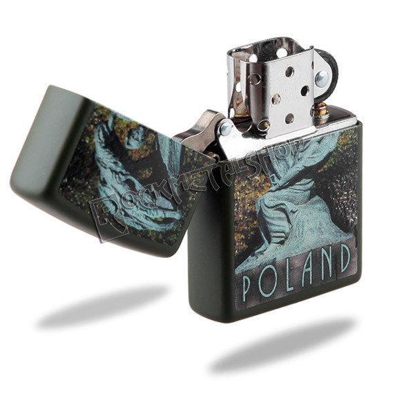 zapalniczka ZIPPO - CHOPIN MONUMENT GREEN MATTE