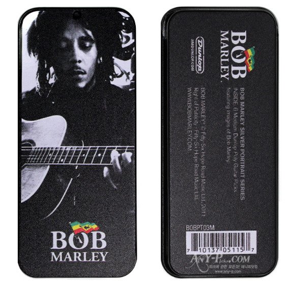 zestaw kostek BOB MARLEY - SILVER (BOB-PT03M)