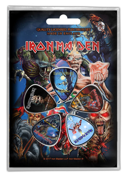 zestaw kostek IRON MAIDEN - LATER ALBUMS (5 szt)