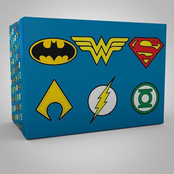 zestaw podarunkowy/gift box DC COMICS - LOGOS