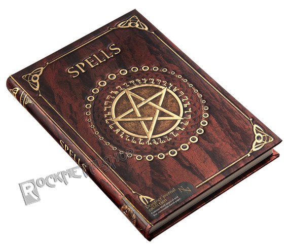 zeszyt/pamiętnik SPELL BOOK RED